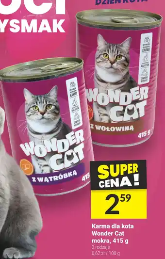 Twój Market Karma dla kota Wonder Cat mokra 415 g oferta