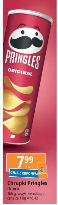 E.Leclerc Chrupki Pringles Orbico 165g oferta