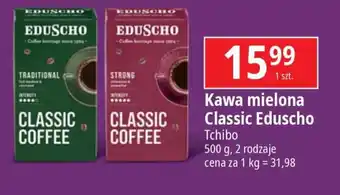 E.Leclerc Kawa mielona Classic Eduscho Tchibo 500g oferta