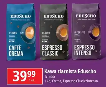 E.Leclerc Kawa ziarnista Eduscho Tchibo 1kg oferta