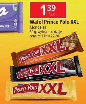 E.Leclerc Wafel Prince Polo XXL Mondelez 50g oferta