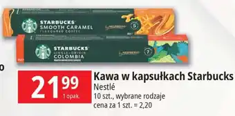 E.Leclerc Kawa w kapsułkach Starbucks Nestlé 10szt. oferta