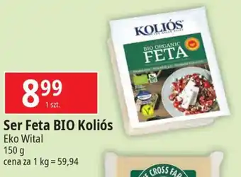 E.Leclerc Ser Feta BIO Koliós Eko Wital 150g oferta