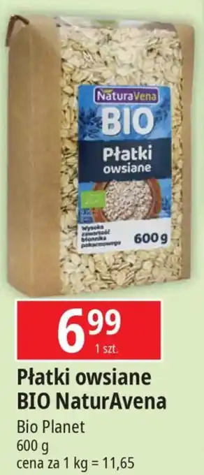 E.Leclerc Płatki owsiane BIO NaturAvena 600g oferta