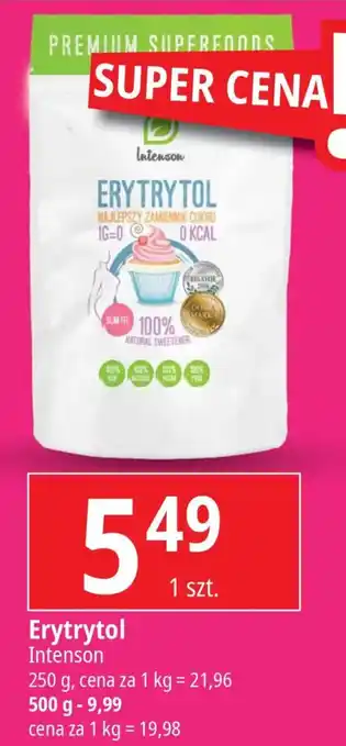 E.Leclerc Erytrytol Intenson 250g oferta