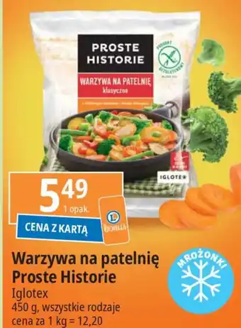 E.Leclerc Warzywa na patelnię Proste Historie Iglotex 450g oferta