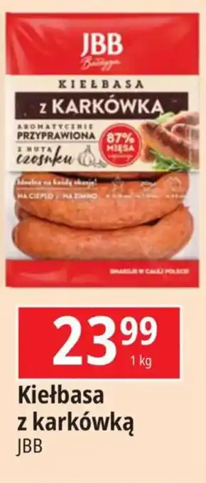 E.Leclerc Kiełbasa z karkówką JBB 1kg oferta