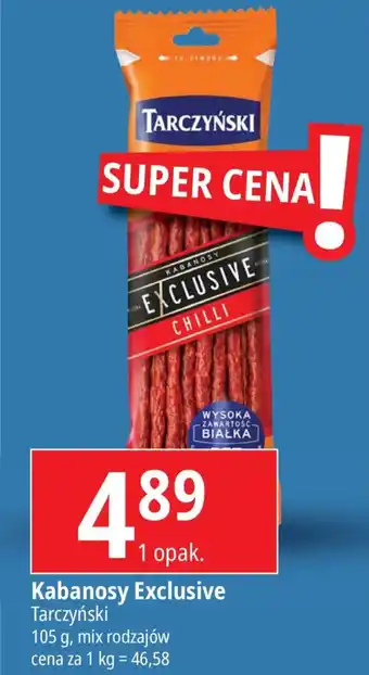 E.Leclerc Kabanosy Exclusive Tarczyński 105g oferta