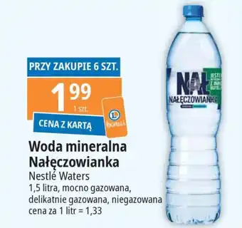 E.Leclerc Woda mineralna Nałęczowianka Nestlé Waters 1,5l oferta