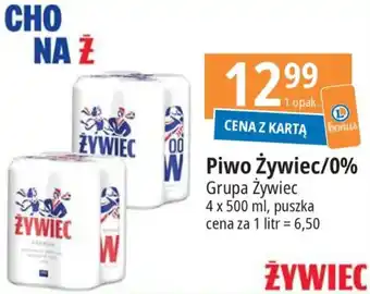 E.Leclerc Piwo Żywiec/0% Grupa Żywiec 4x500ml oferta