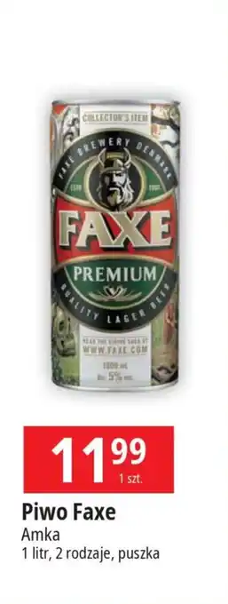 E.Leclerc Piwo Faxe Amka 1l oferta
