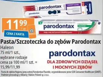 E.Leclerc Pasta/Szczoteczka do zębów Parodontax Haleon 75ml oferta