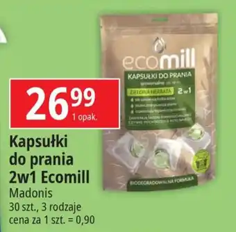 E.Leclerc Kapsułki do prania 2w1 Ecomill Madonis 30szt oferta