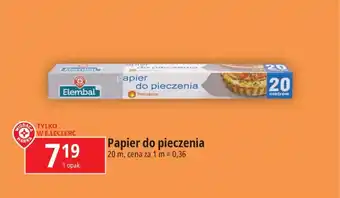 E.Leclerc Papier do pieczenia 20m oferta