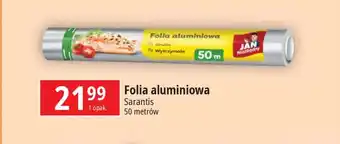 E.Leclerc Folia aluminiowa Sarantis 50 metrów oferta