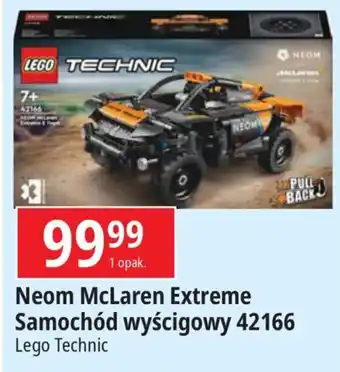 E.Leclerc Neom McLaren Extreme Samochód wyścigowy 42166 Lego Technic oferta