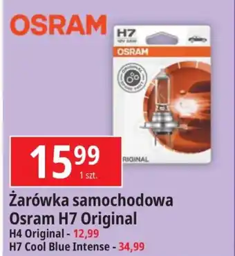 E.Leclerc Żarówka samochodowa Osram H7 Original oferta