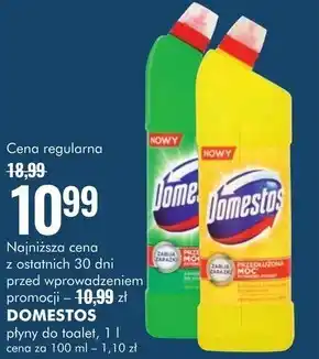 SuperPharm Płyn do toalet Domestos oferta