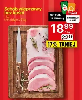 Delikatesy Centrum Schab bez kości oferta