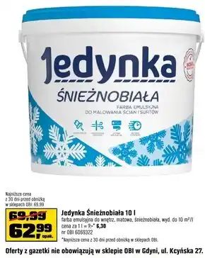 OBI Farba Jedynka oferta