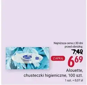 Rossmann Chusteczki higieniczne Alouette oferta