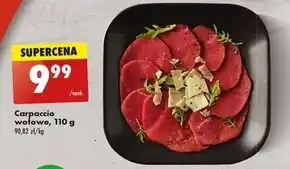 Biedronka Carpaccio wołowe oferta