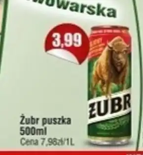 Społem Żubr Piwo jasne 500 ml oferta