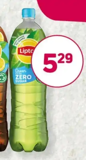 Społem Lipton Ice Tea Green Zero Sugar Napój niegazowany 1,5 l oferta