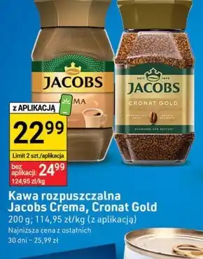 Stokrotka Optima Jacobs Cronat Gold Kawa rozpuszczalna 200 g oferta