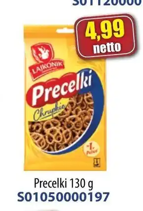 AT Lajkonik Precelki chrupkie 130 g oferta