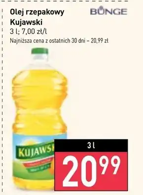 Stokrotka Kujawski Olej rzepakowy z pierwszego tłoczenia 3 l oferta