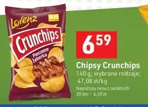 Stokrotka Optima Crunchips Chipsy ziemniaczane pieczone żeberka 140 g oferta