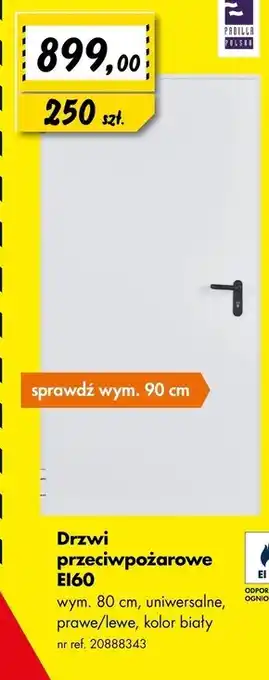 Bricoman Drzwi przeciwpożarowe oferta