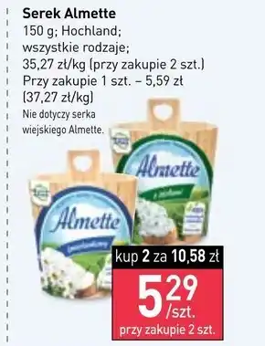 Stokrotka Market Almette Puszysty serek twarogowy śmietankowy 150 g oferta