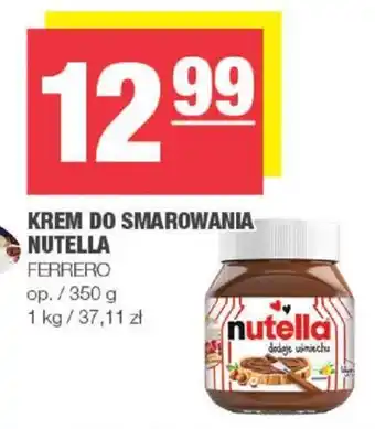 KREM DO SMAROWANIA NUTELLA FERRERO 350g