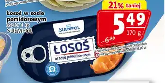 Prim Market Łosoś w sosie pomidorowym 170 g oferta