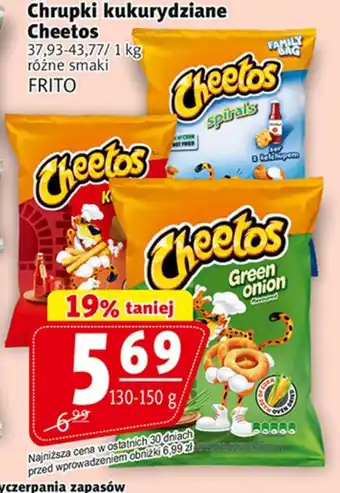 Prim Market Chrupki kukurydziane Cheetos 130-150 g oferta