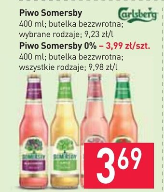 Stokrotka Piwo Somersby 400ml oferta
