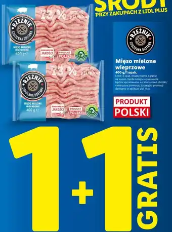 Lidl MIĘSO MIELONE WIEPRZOWE 400g oferta