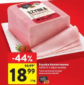 Intermarche Szynka konserwowa 1 kg oferta