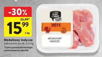 Intermarche Medaliony indycze 0,5 kg oferta