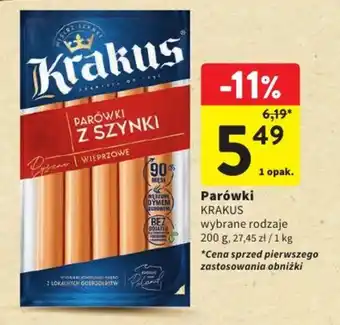 Intermarche Parówki 200 g oferta