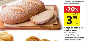 Intermarche Chleb dobrodzieja z zakwasem 410 g oferta