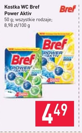 Stokrotka Kostka WC Bref Power Aktiv 50g oferta