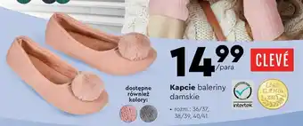 Biedronka Kapcie Cleve oferta