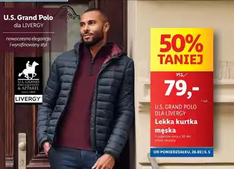 Lidl Kurtka męska Livergy oferta