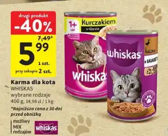 Intermarche Karma dla kota 400 g oferta