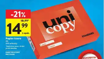 Intermarche Papier ksero oferta