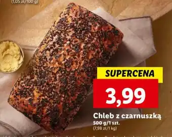 Lidl Chleb z czarnuszką 500g oferta