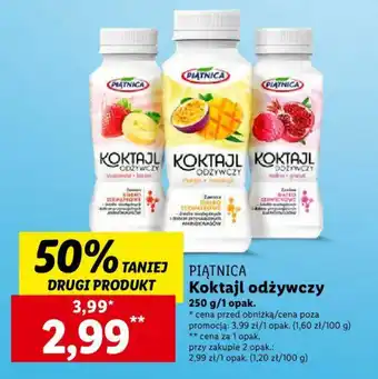 Lidl PIĄTNICA Koktajl odżywczy 250g oferta